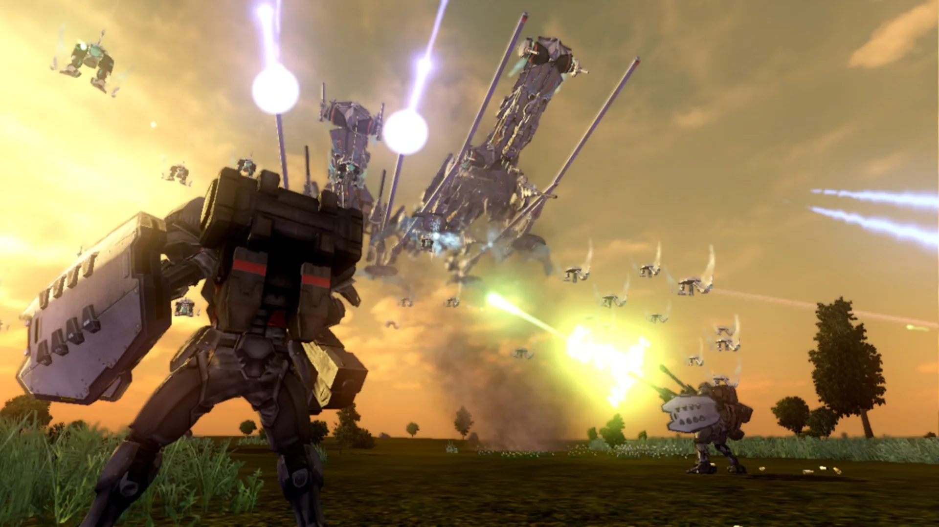 Captura de pantalla - Earth Defense Force 2025