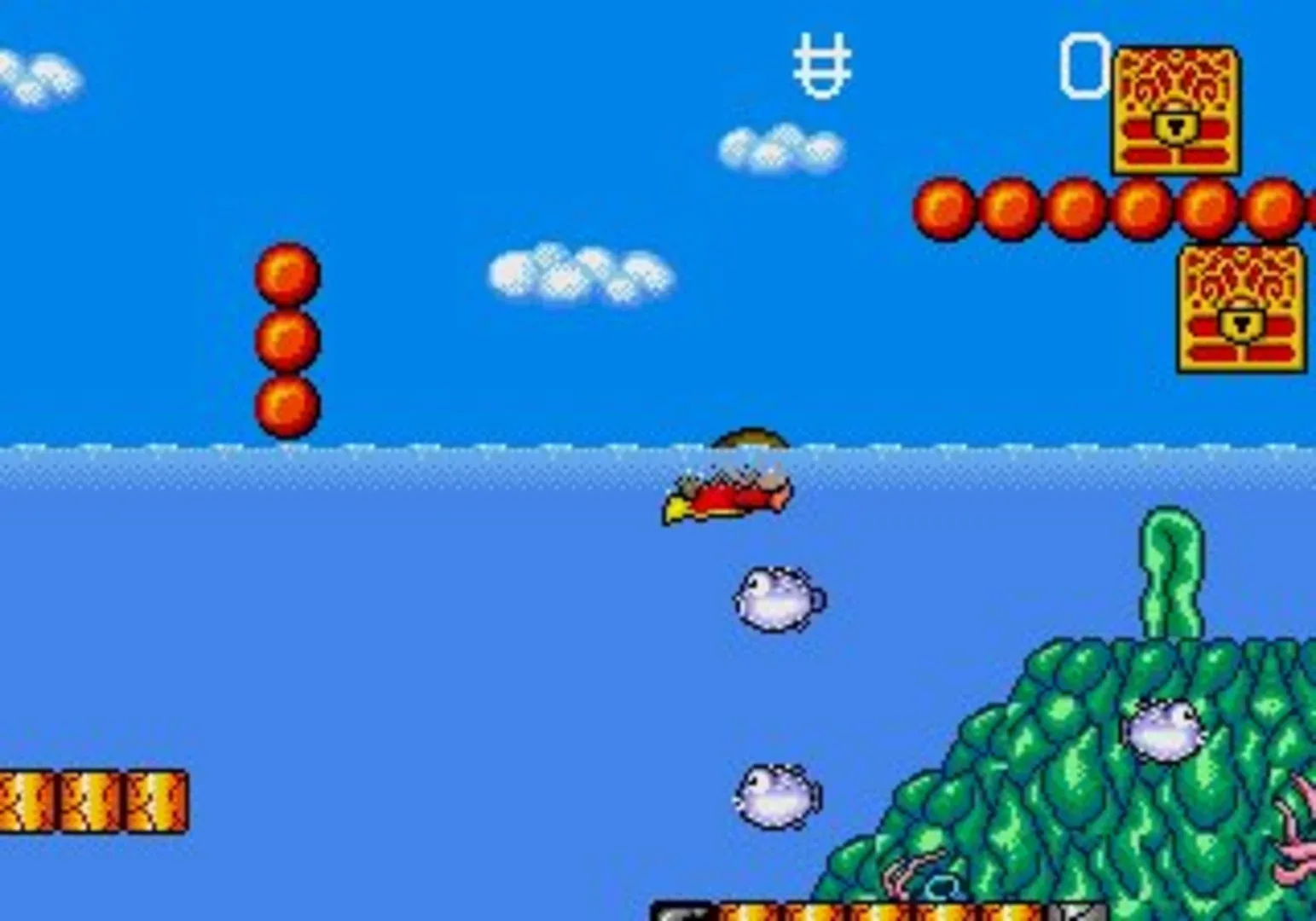 Captura de pantalla - Alex Kidd in the Enchanted Castle