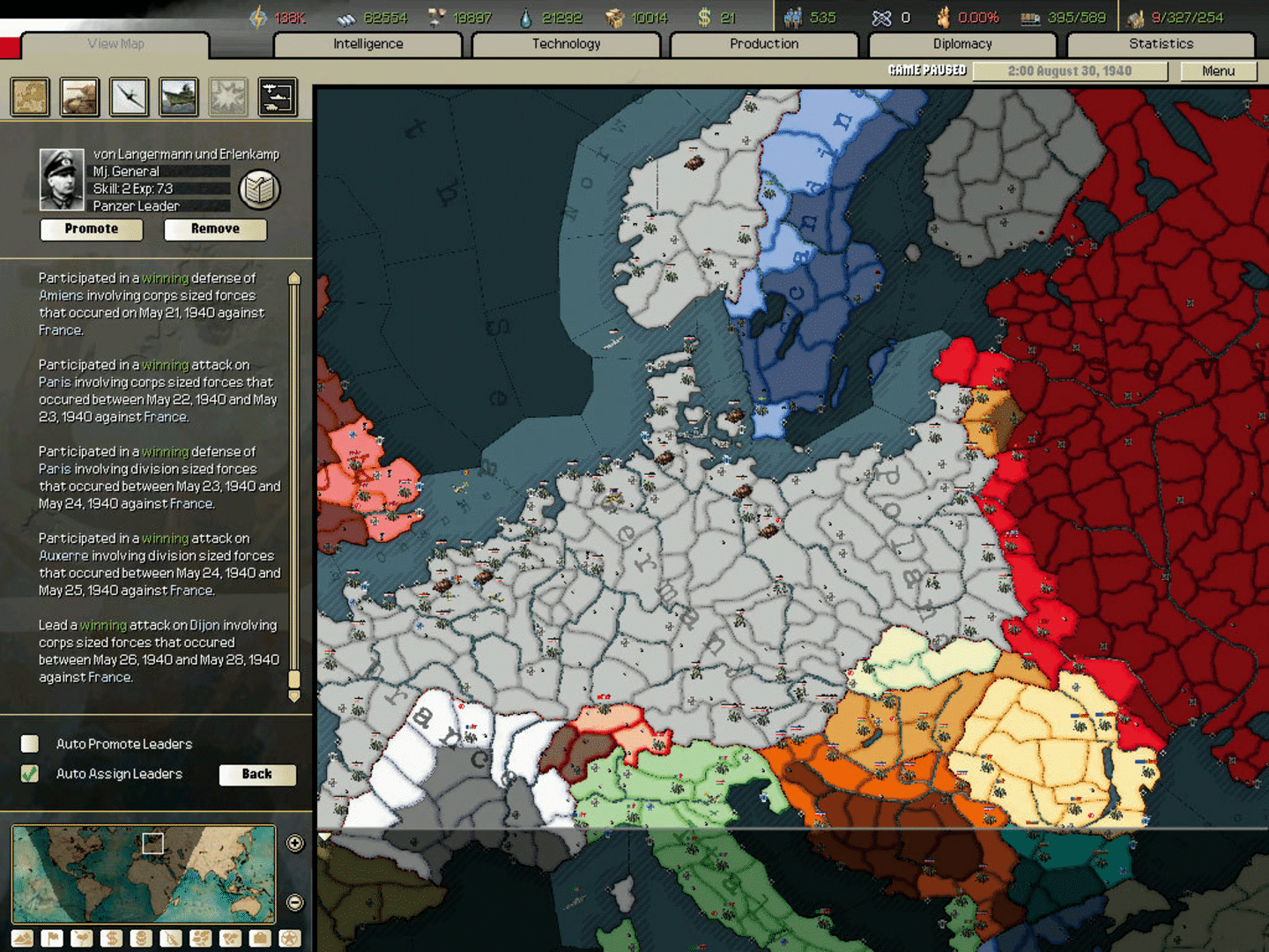 Hearts of Iron 2 Complete screenshot