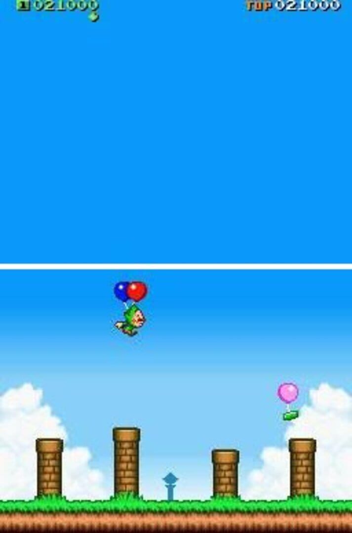 Captura de pantalla - Tingle's Balloon Fight DS