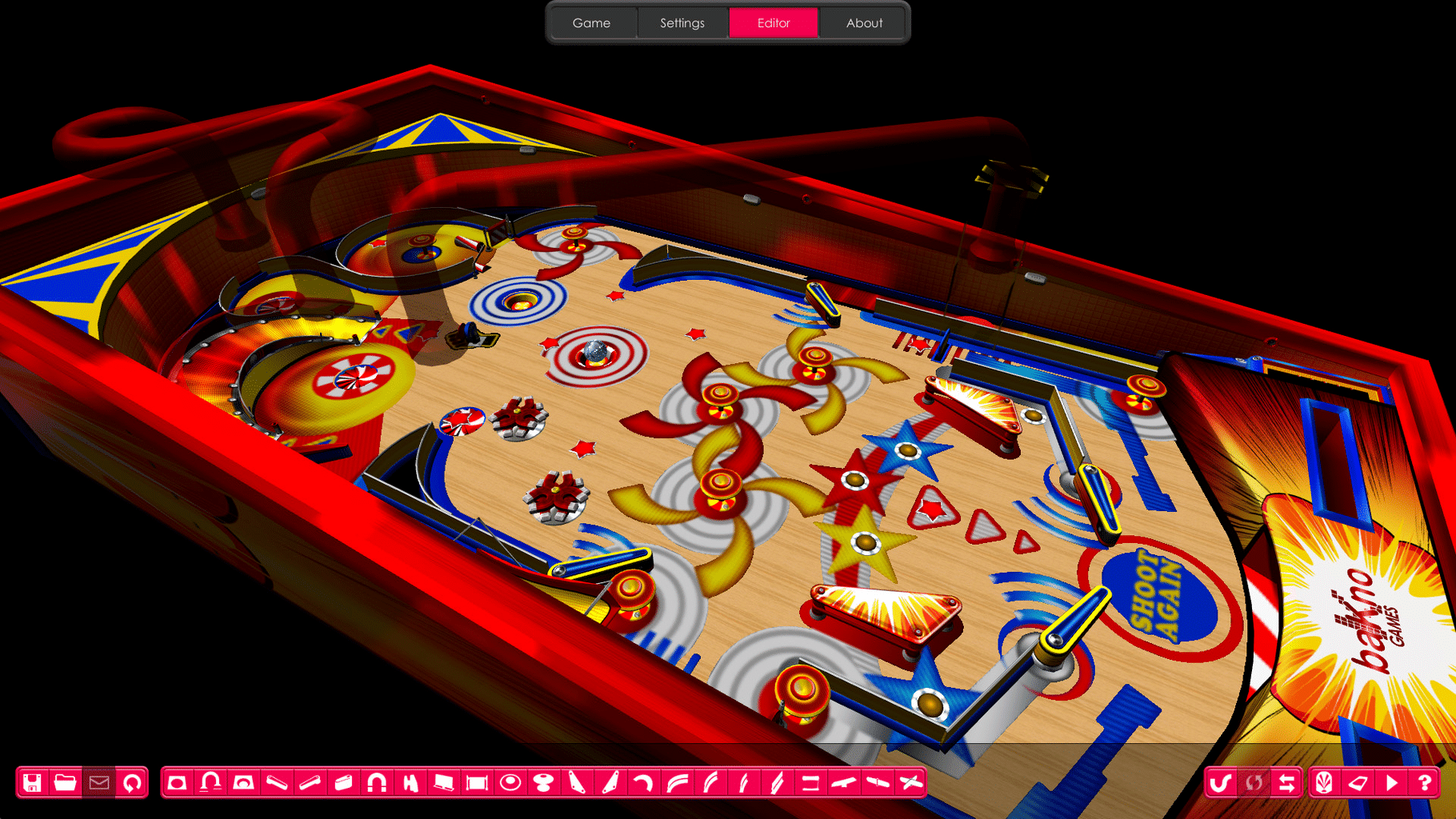 Pinball screenshot