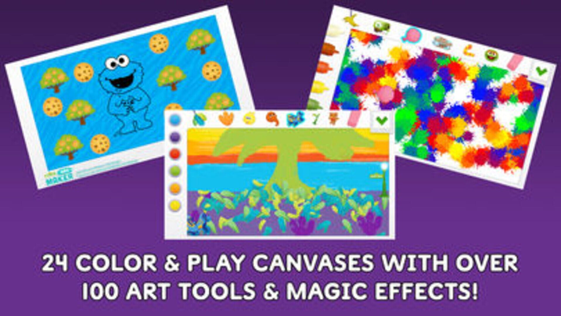 Sesame Street Art Maker - Screenshot