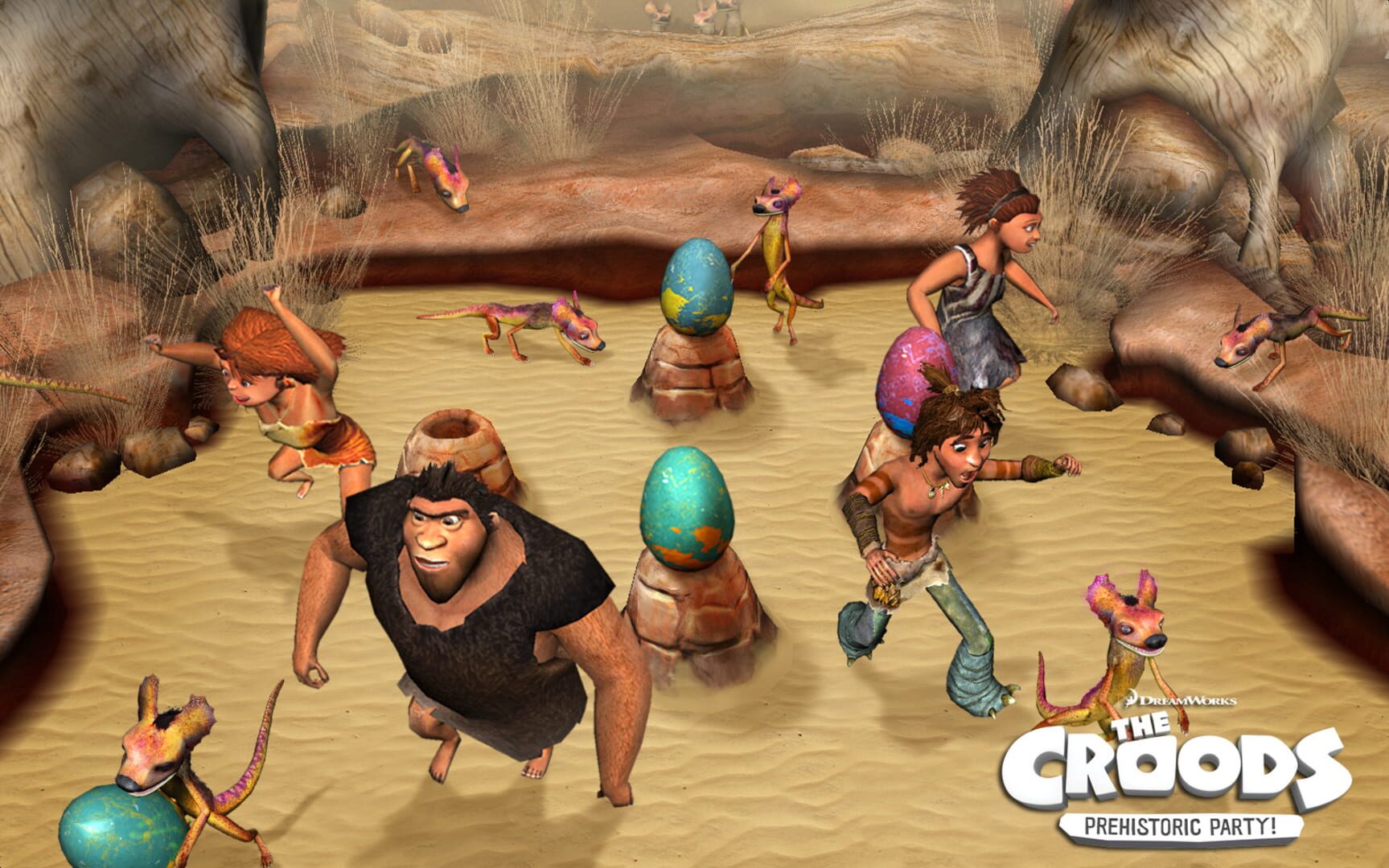 Captura de pantalla - The Croods: Prehistoric Party!