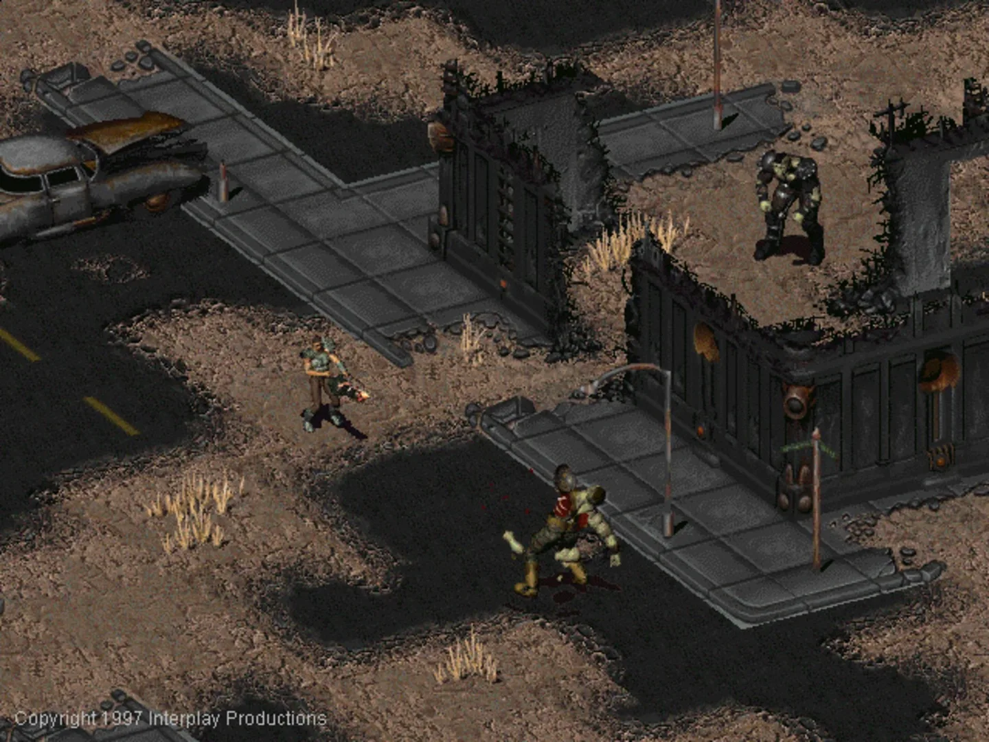 Captura de pantalla - Fallout: A Post Nuclear Role Playing Game