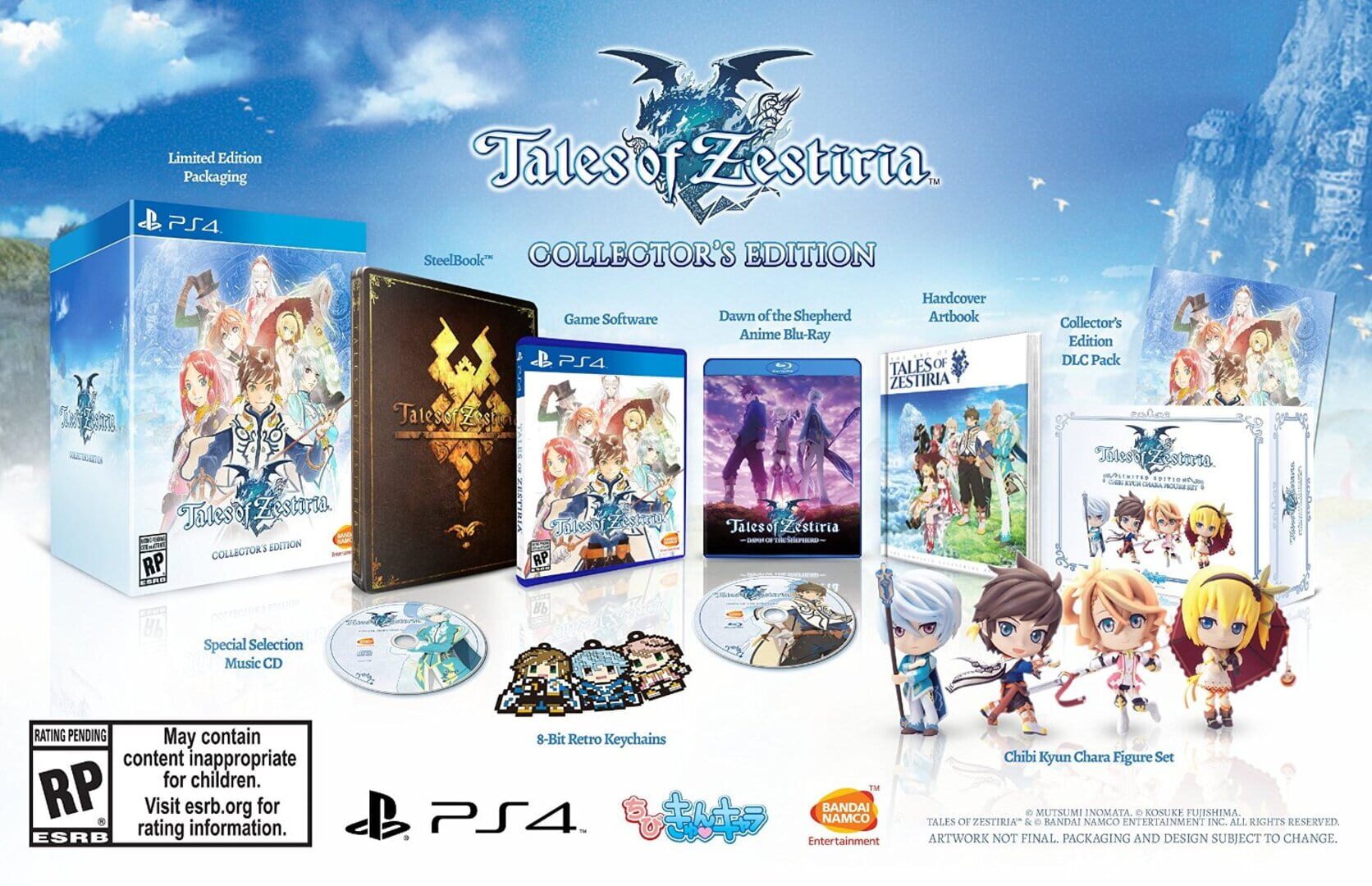 Captura de pantalla - Tales of Zestiria: Collector's Edition