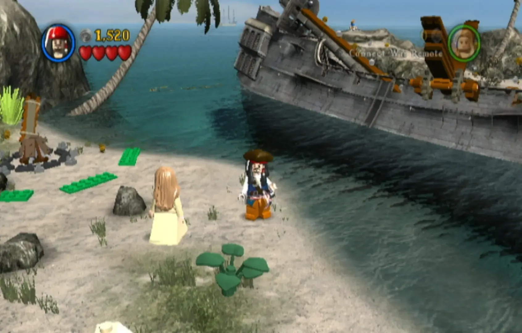 Captura de pantalla - LEGO Pirates of the Caribbean: The Video Game