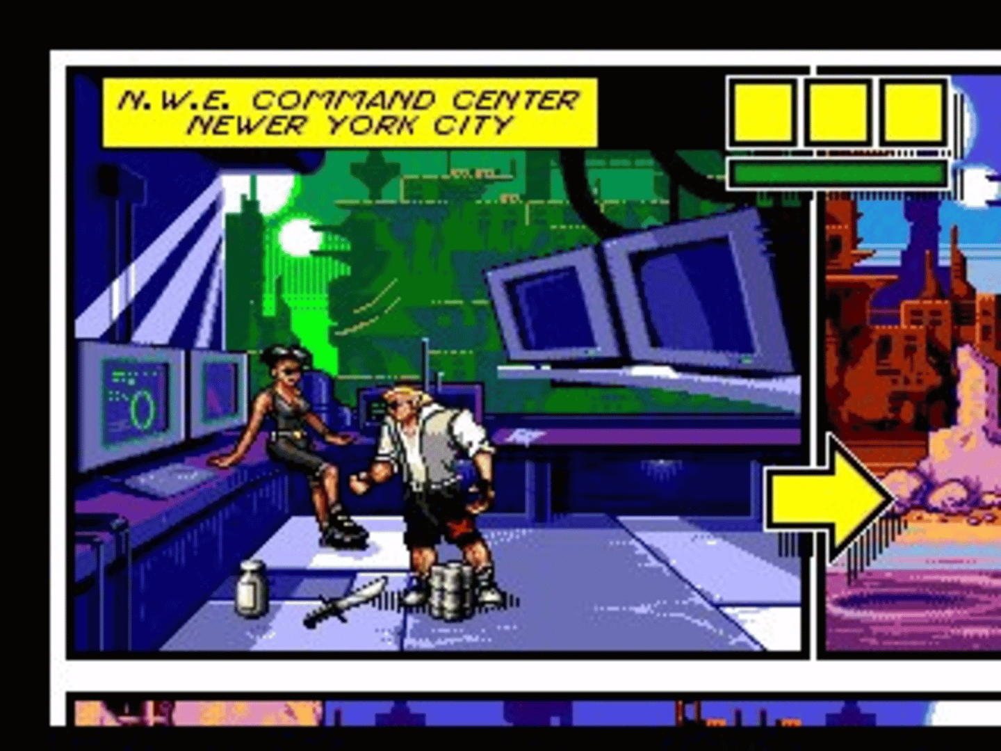 Comix Zone screenshot