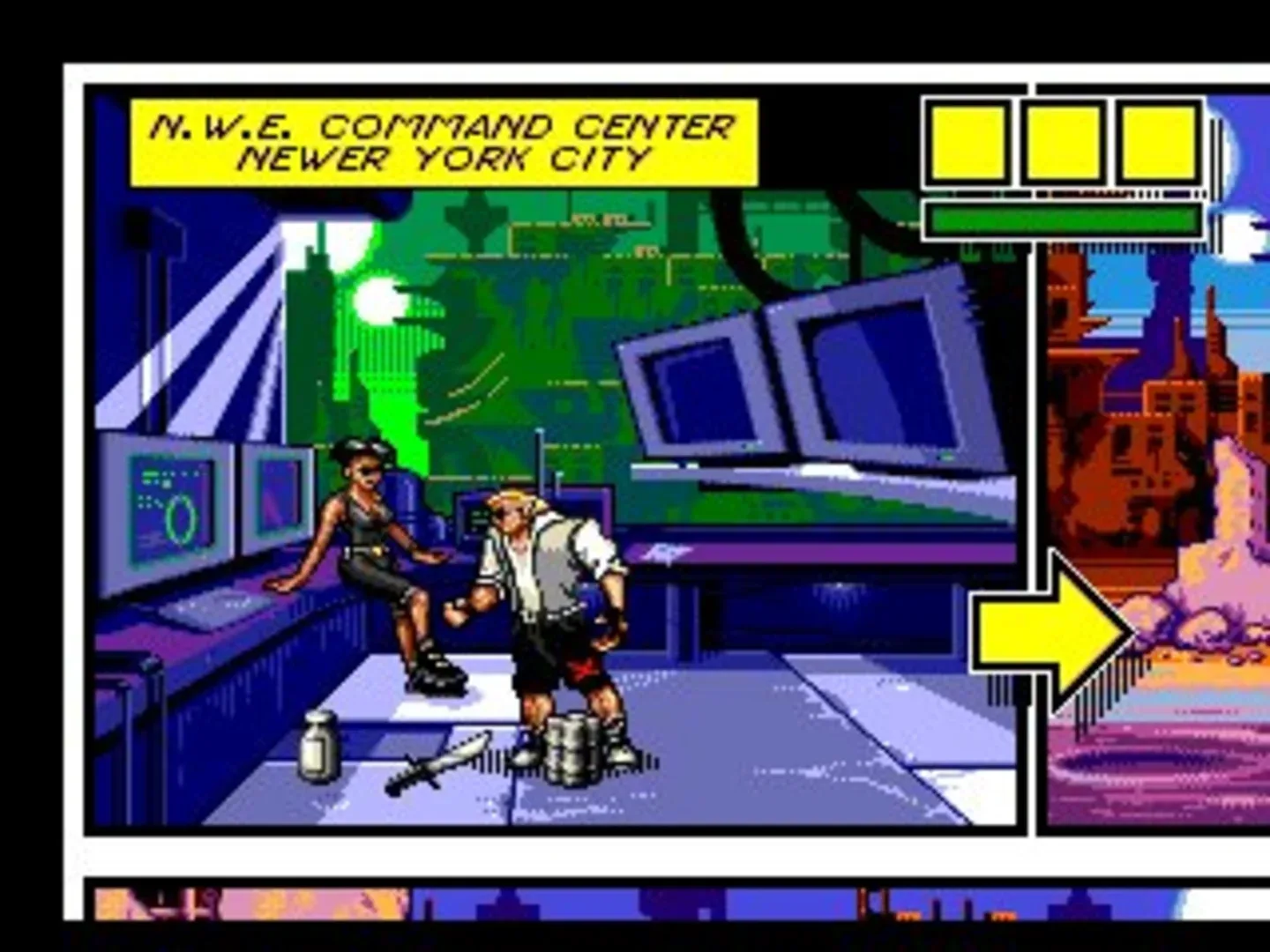 Captura de pantalla - Comix Zone