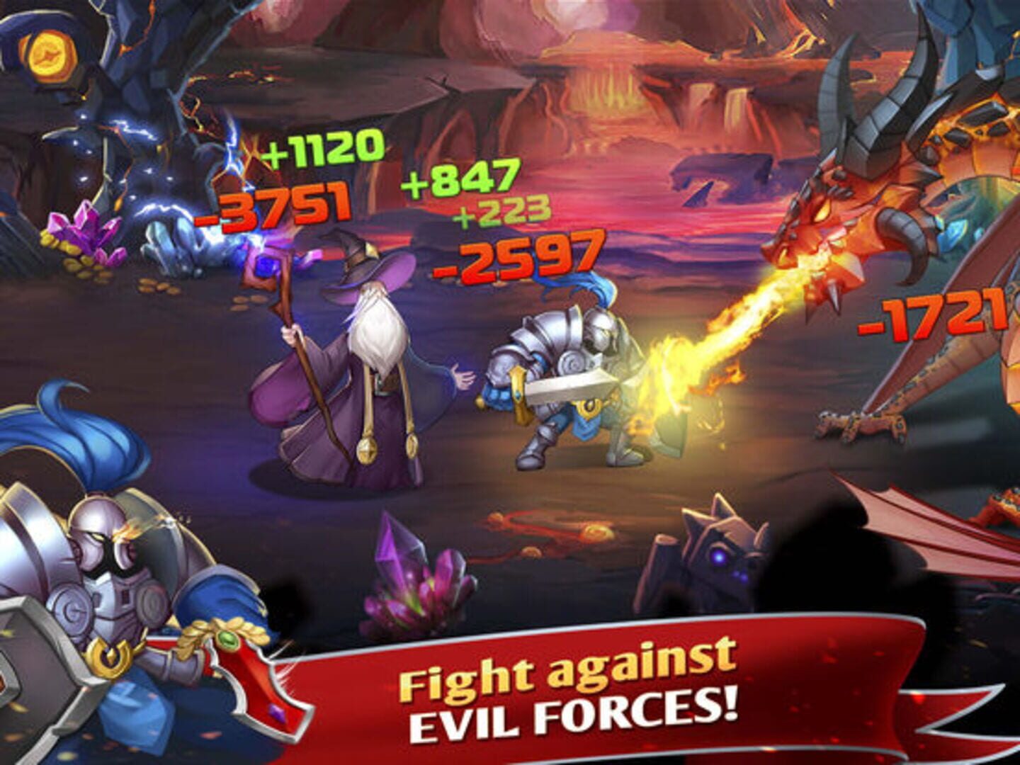 Tap Knights: Heroes & Monsters - Screenshot