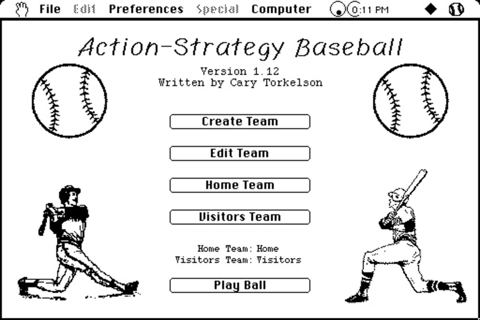 Action-Strategy Baseball