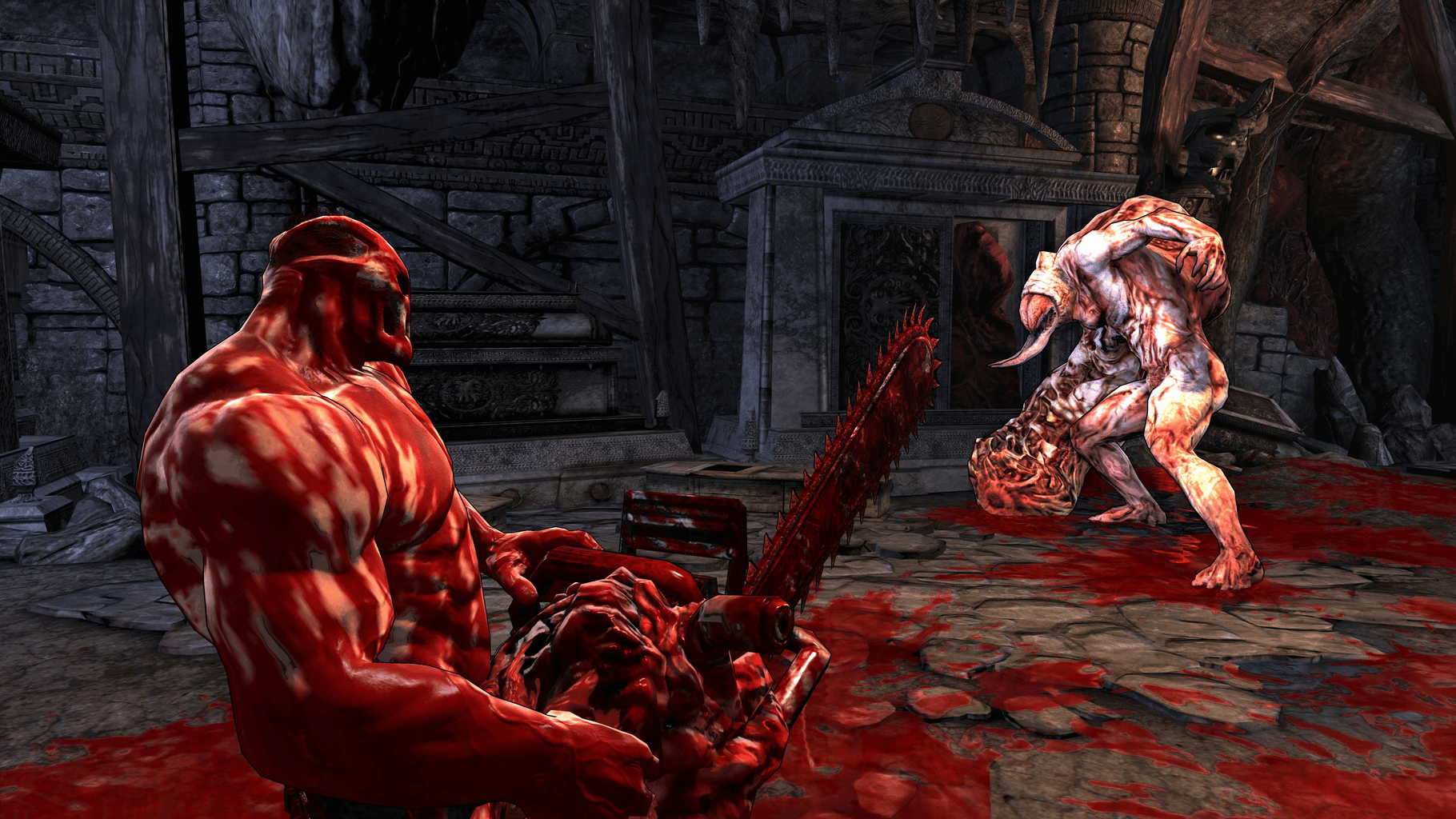 Splatterhouse screenshot