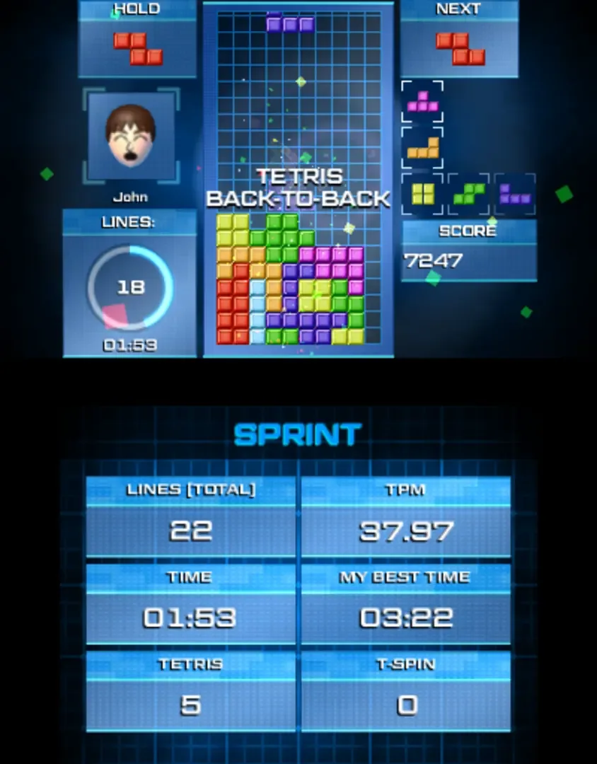 Captura de pantalla - Tetris Ultimate