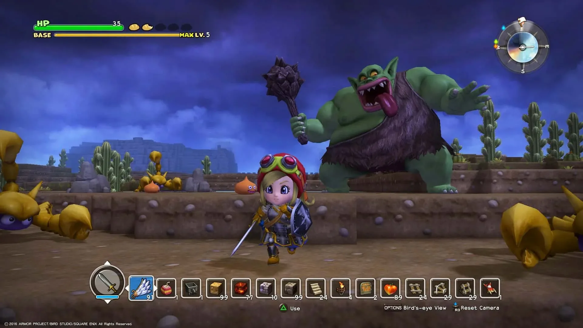 Captura de pantalla - Dragon Quest Builders