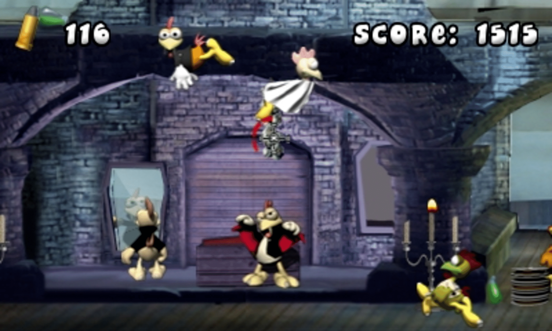 Crazy Chicken: Director's Cut 3D screenshot