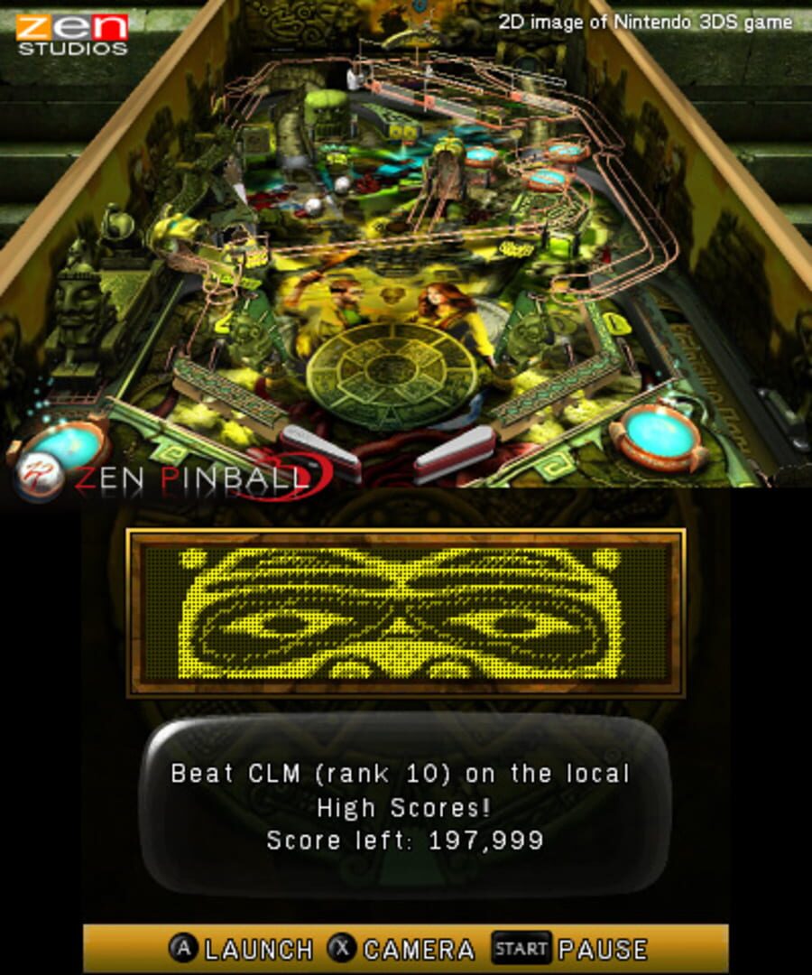 Captura de pantalla - Zen Pinball 3D