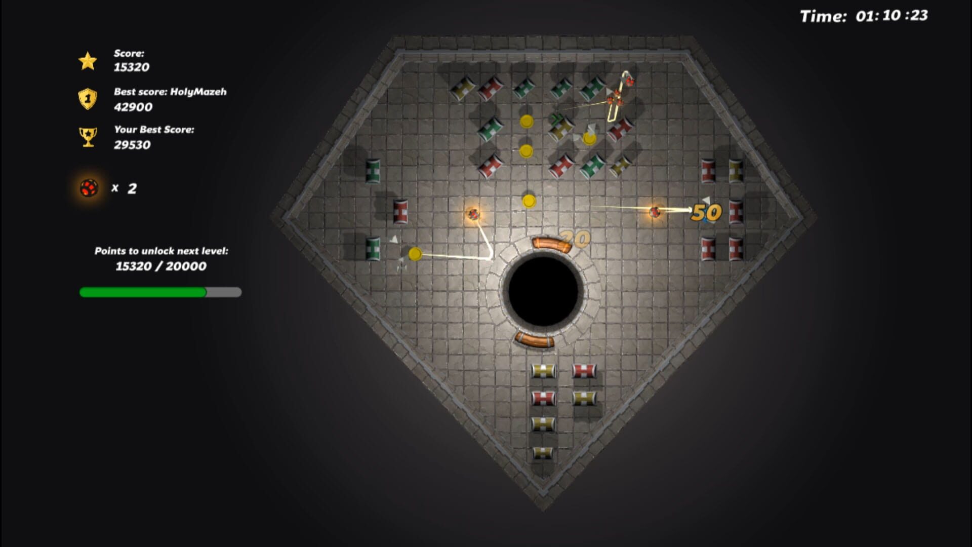 Bricks in the Box - Screenshot
