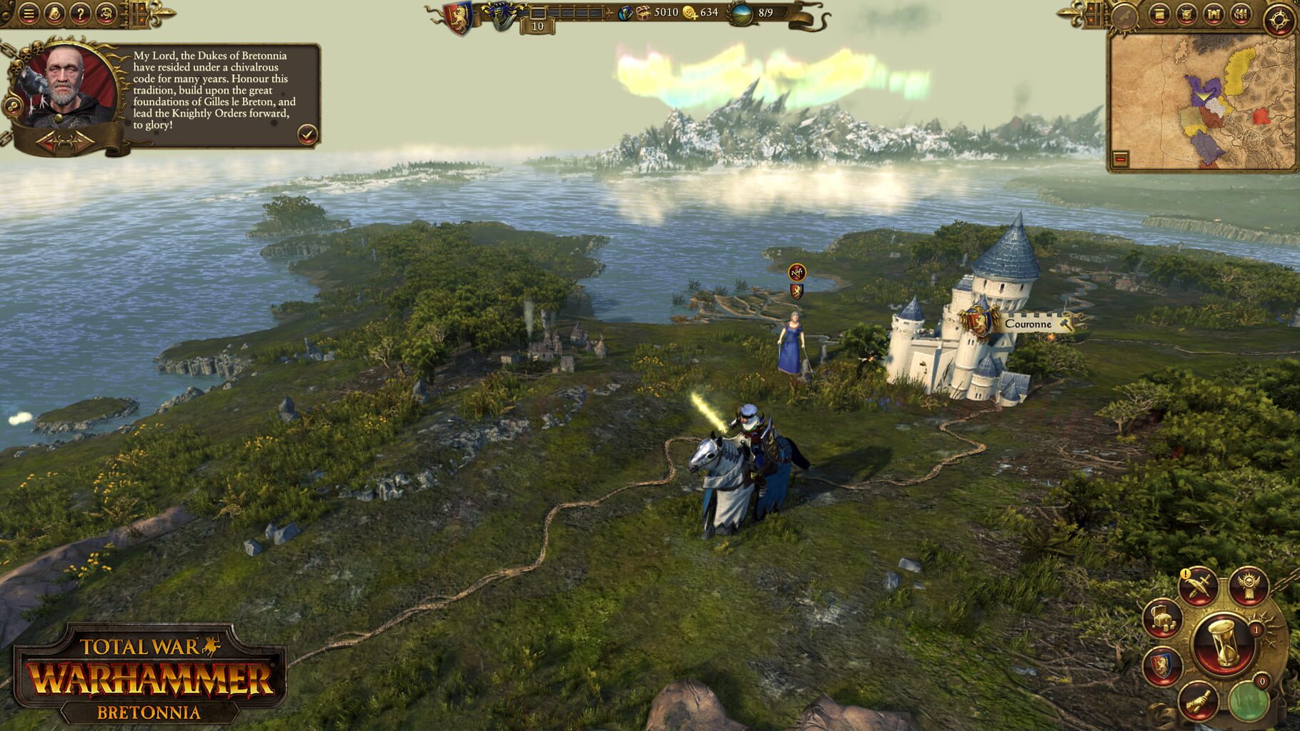 Captura de pantalla - Total War: Warhammer - Bretonnia
