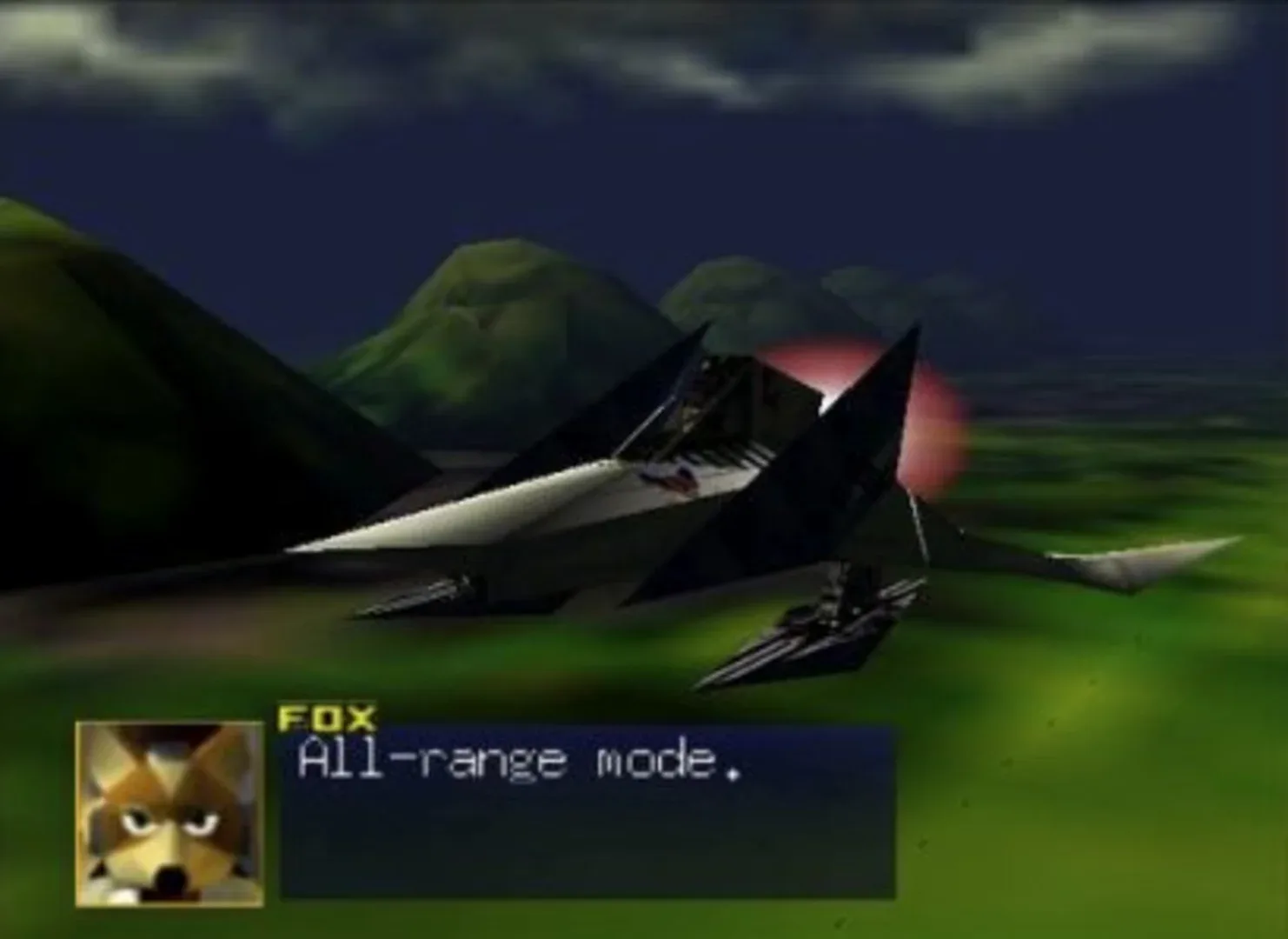 Captura de pantalla - Star Fox 64