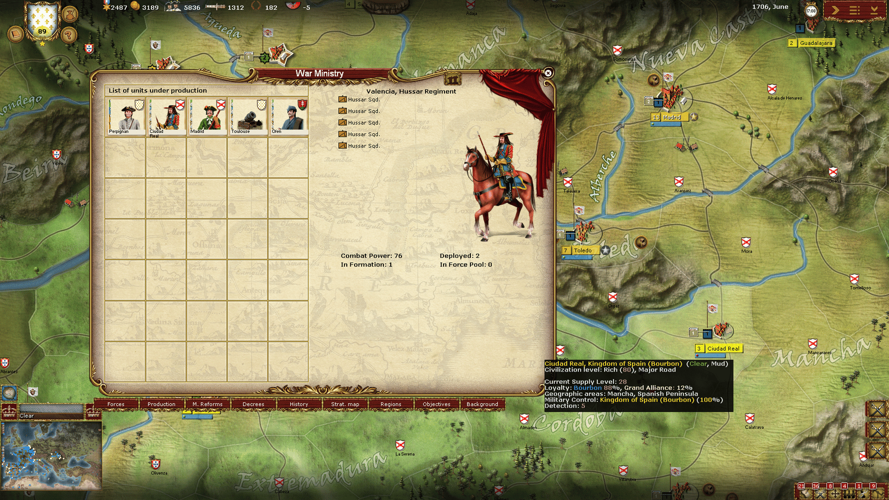 Wars of Succession screenshot