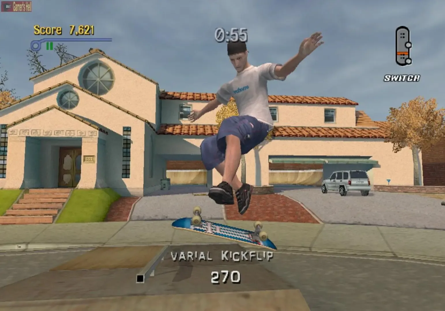 Captura de pantalla - Tony Hawk's Pro Skater 3