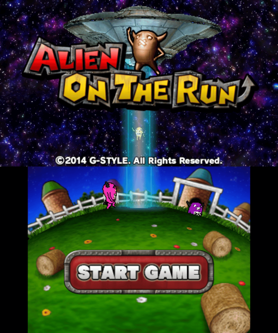 Alien on the Run screenshot