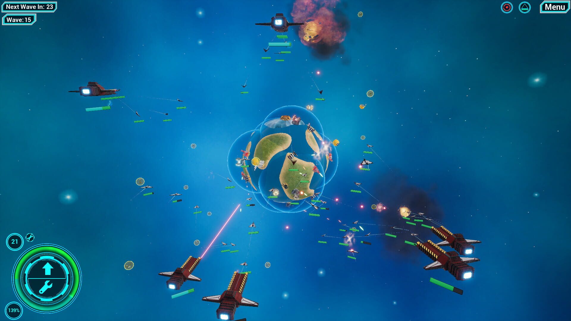 Exo TD - Screenshot