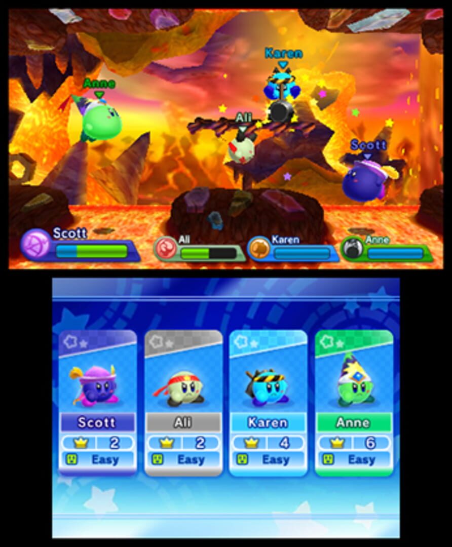 Captura de pantalla - Kirby Fighters Deluxe