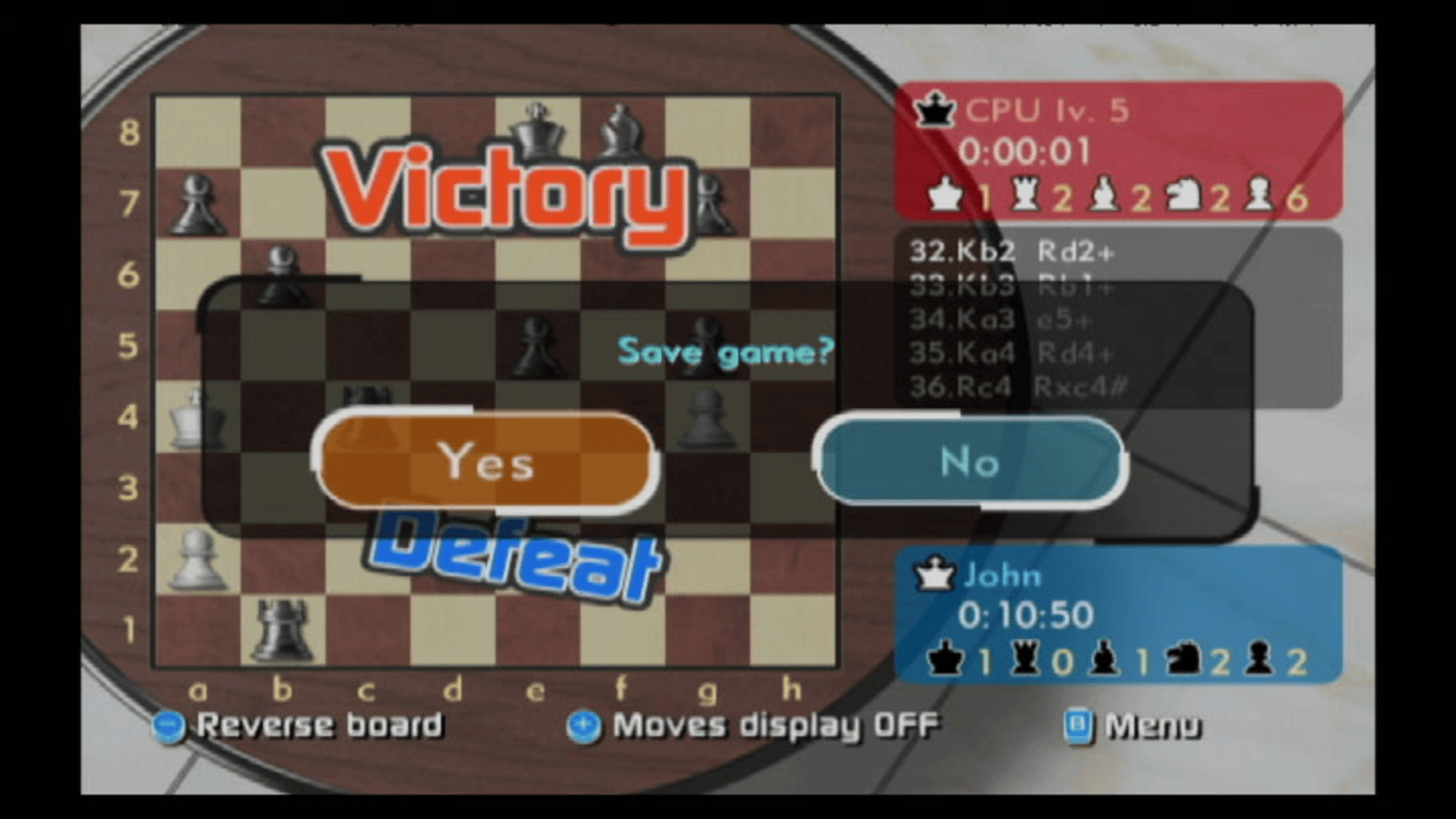 Wii Chess screenshot