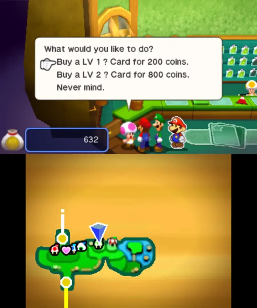 Captura de pantalla - Mario & Luigi: Paper Jam