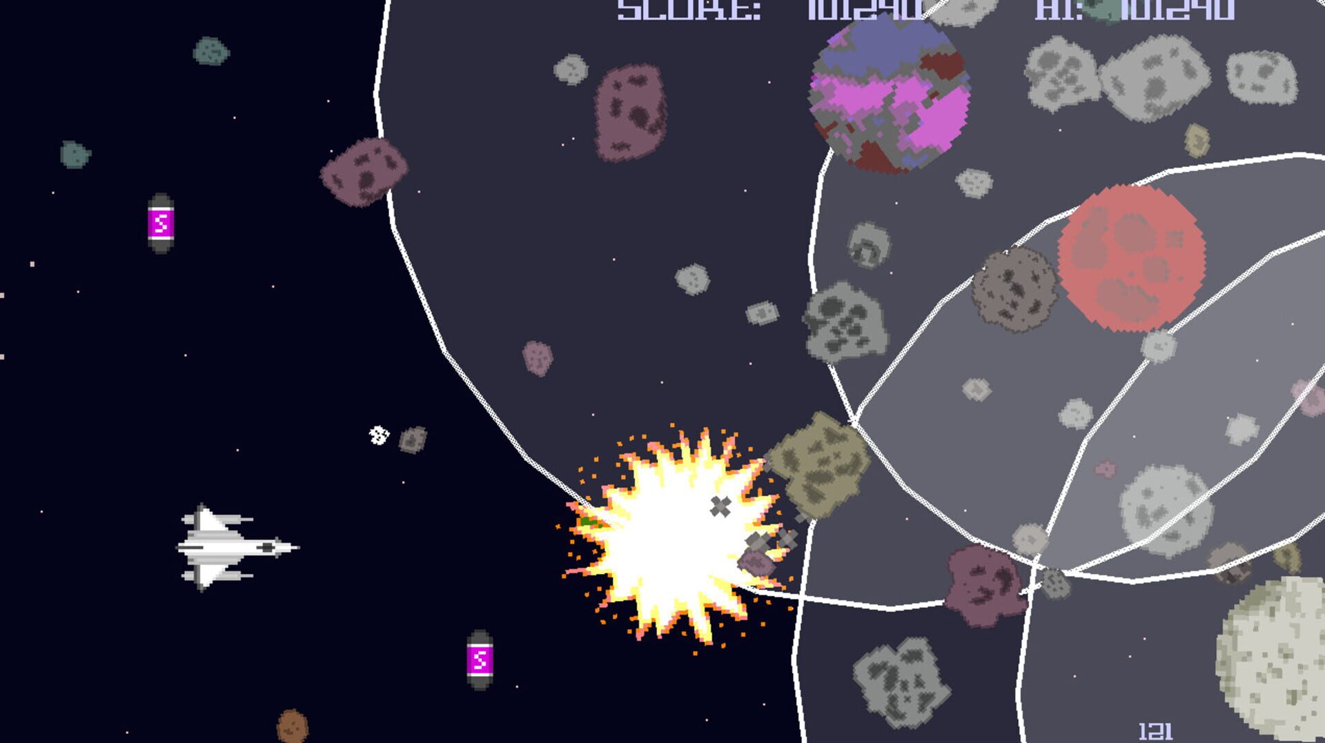Galactic Pocket Billiards - Screenshot
