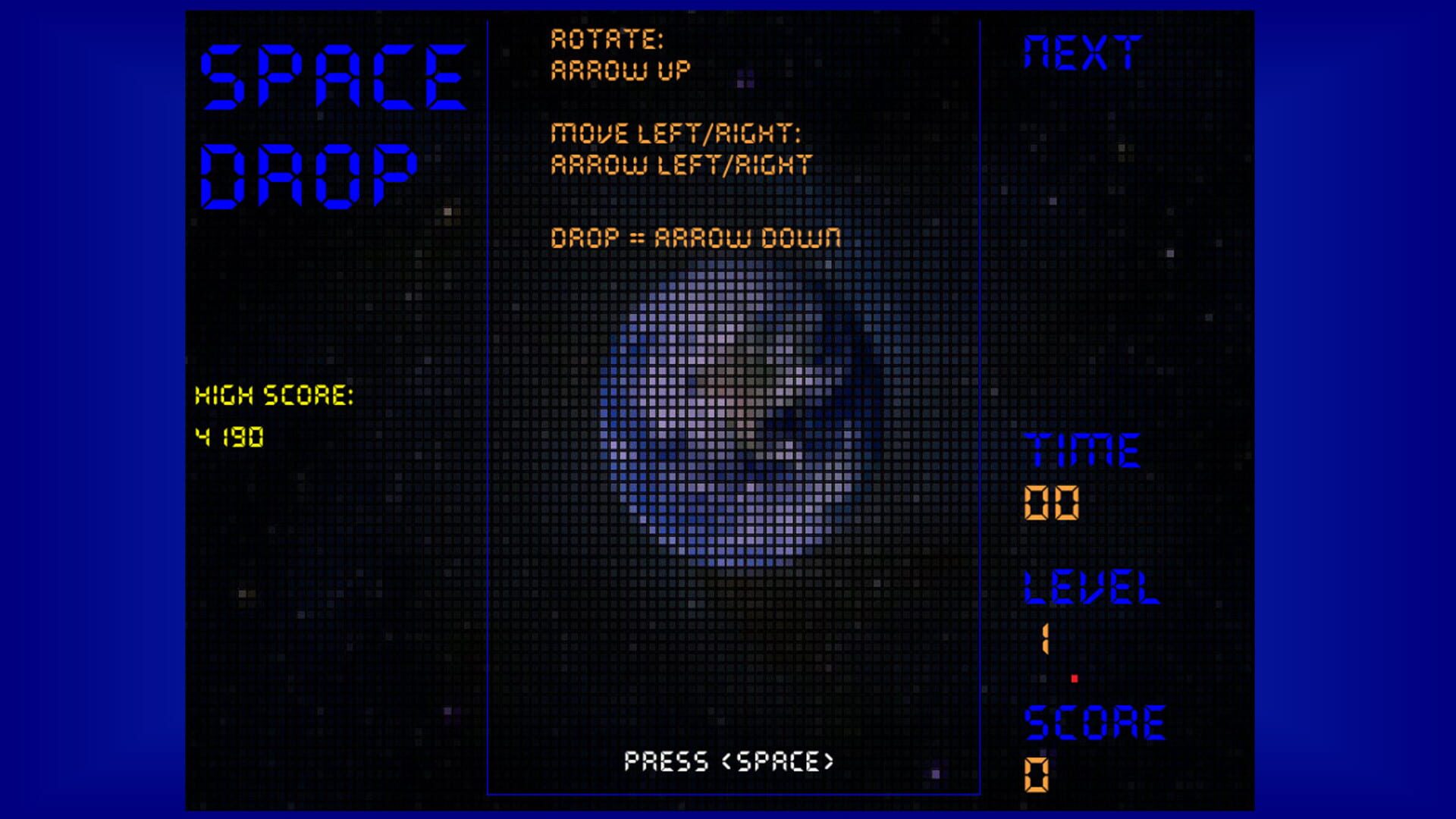 Space Drop - Screenshot
