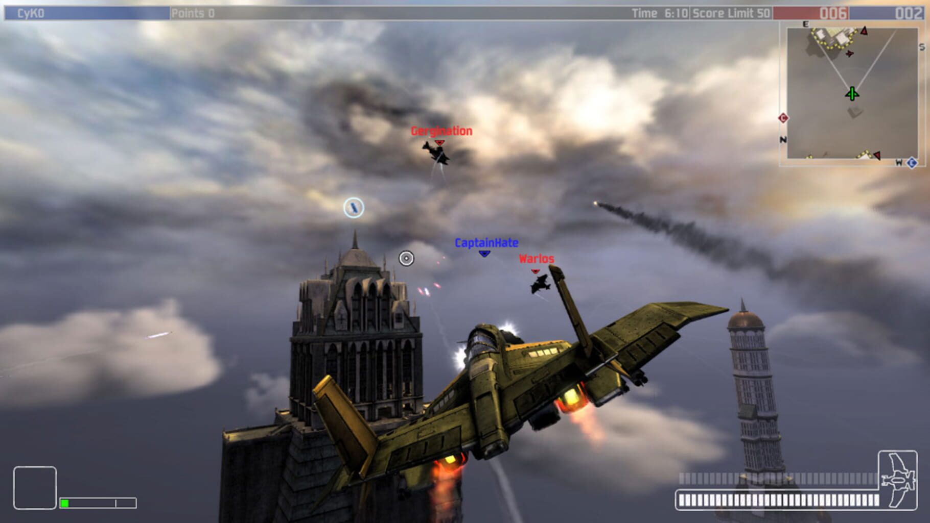 Captura de pantalla - Warhawk