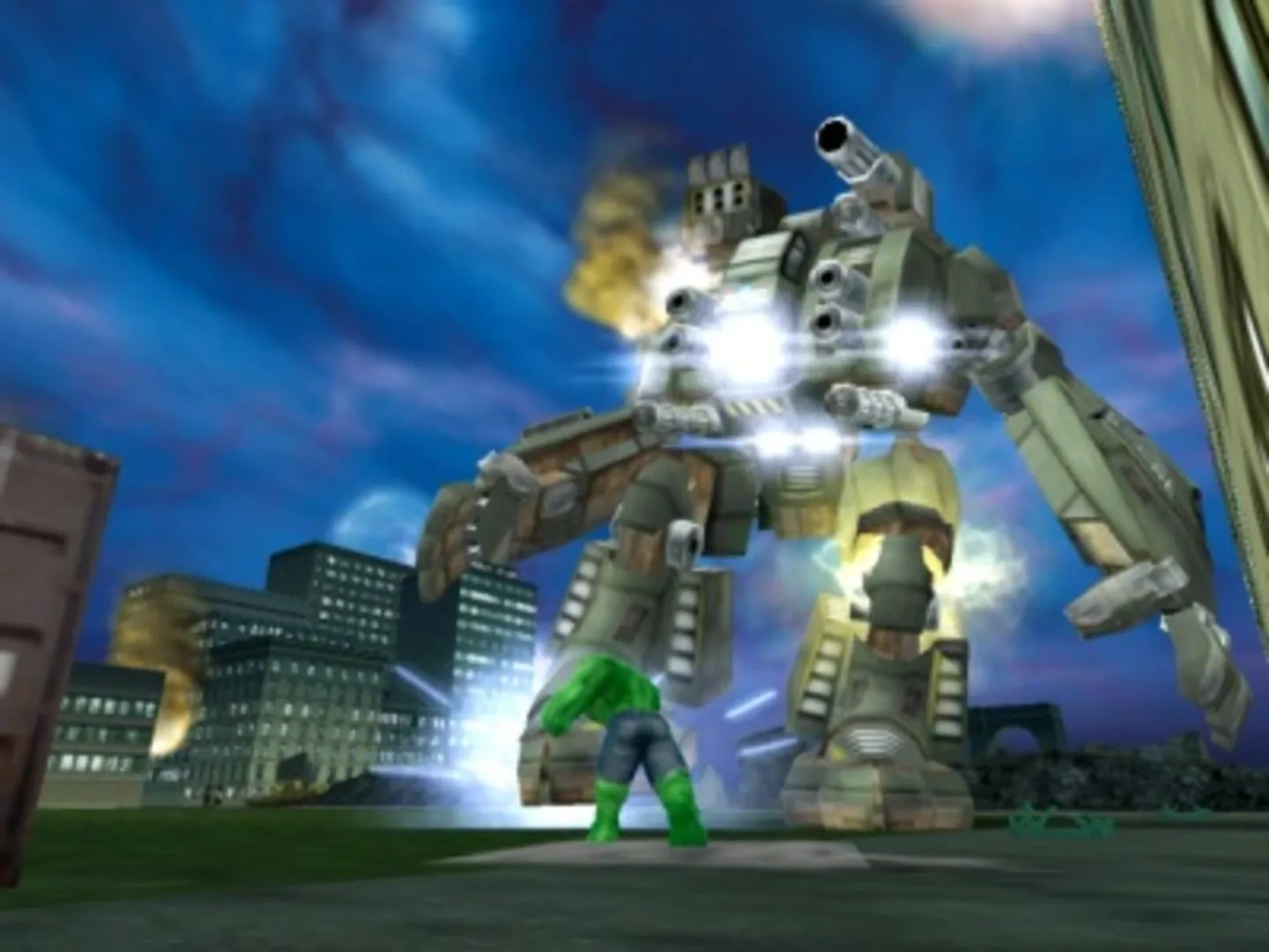 Captura de pantalla - The Incredible Hulk: Ultimate Destruction