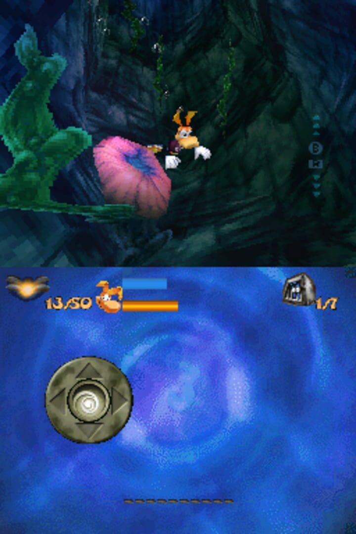 Captura de pantalla - Rayman DS