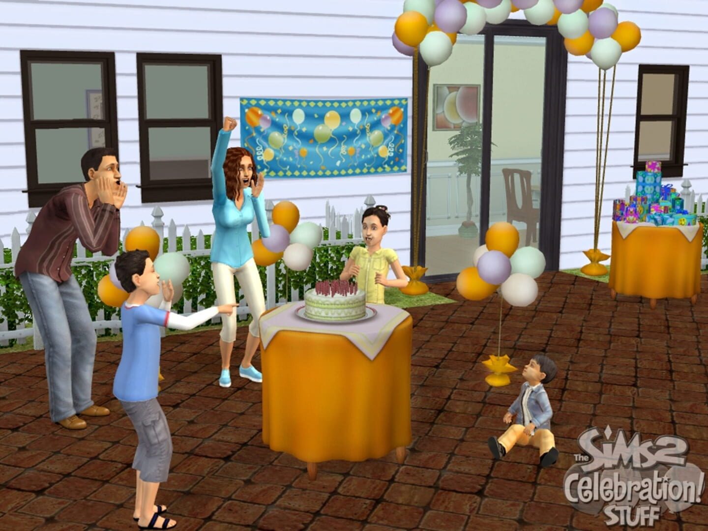 Captura de pantalla - The Sims 2: Celebration! Stuff