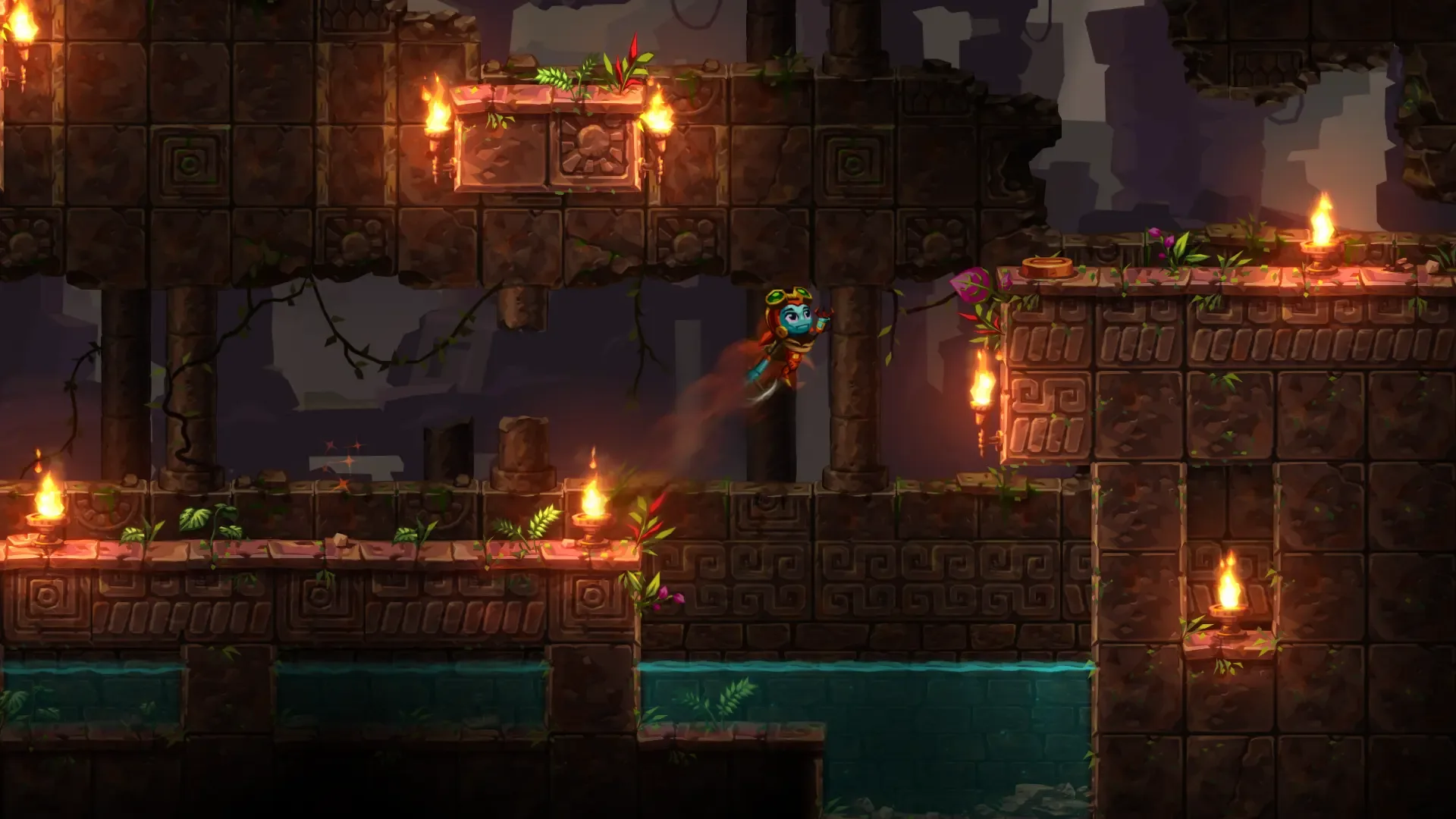 Captura de pantalla - SteamWorld Dig 2