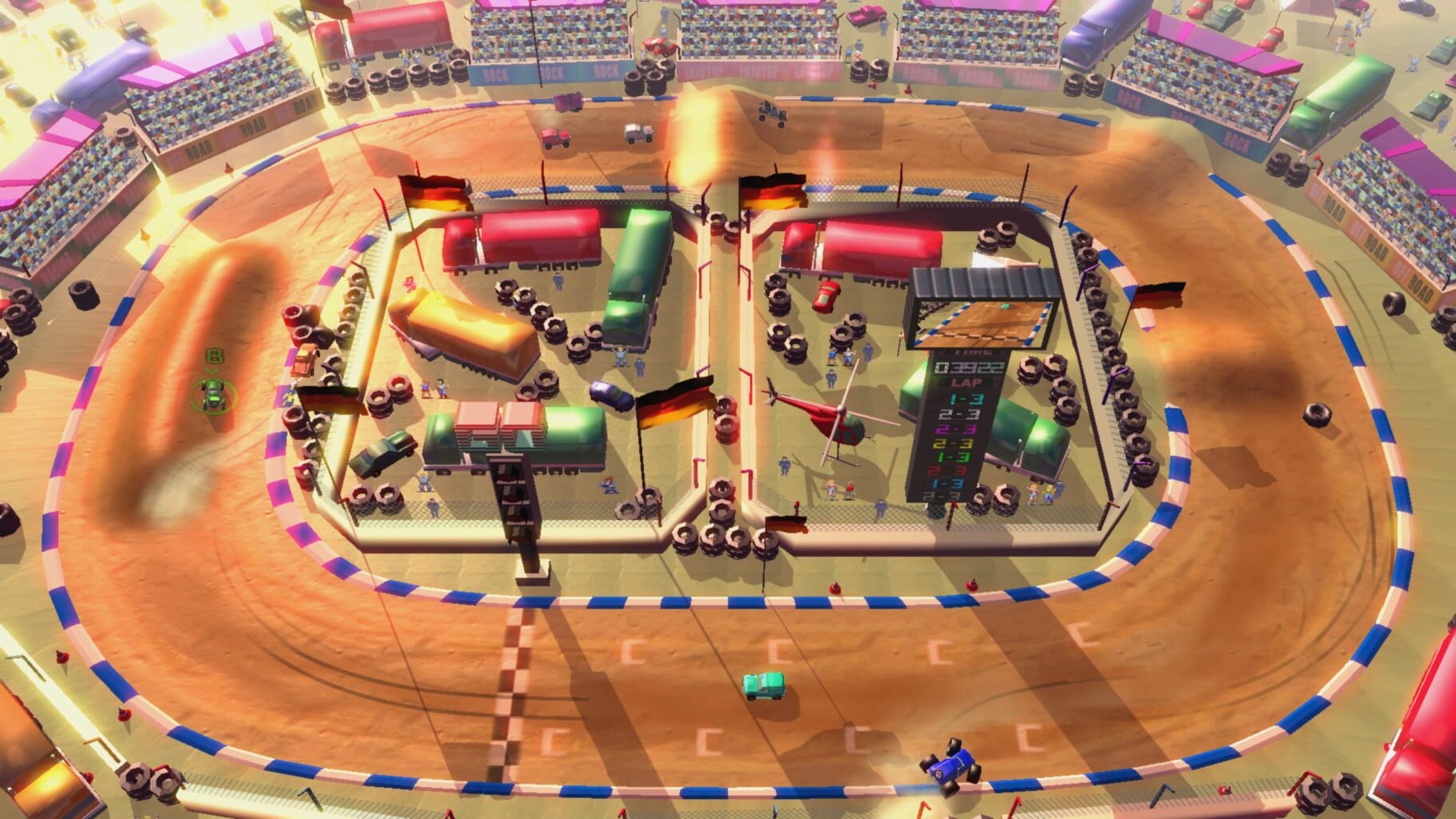 Rock 'N Racing Off Road DX screenshot