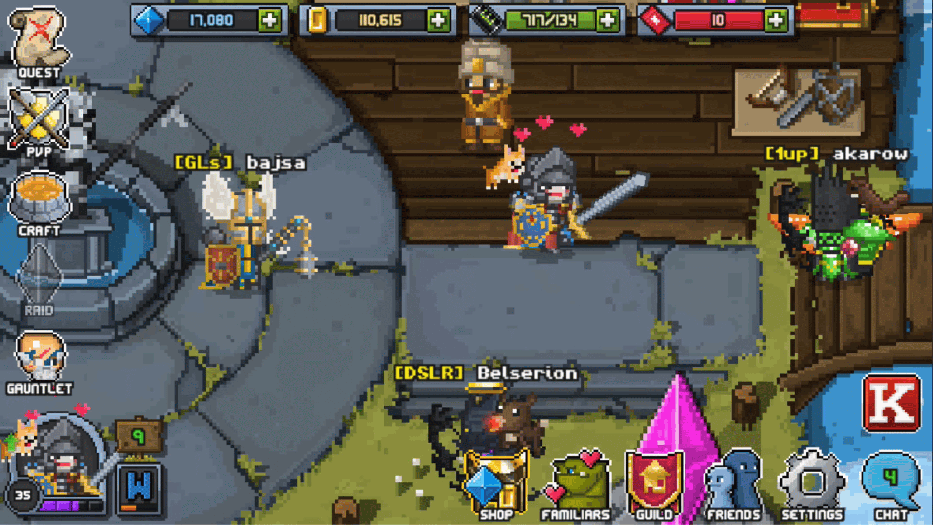 Bit Heroes screenshot