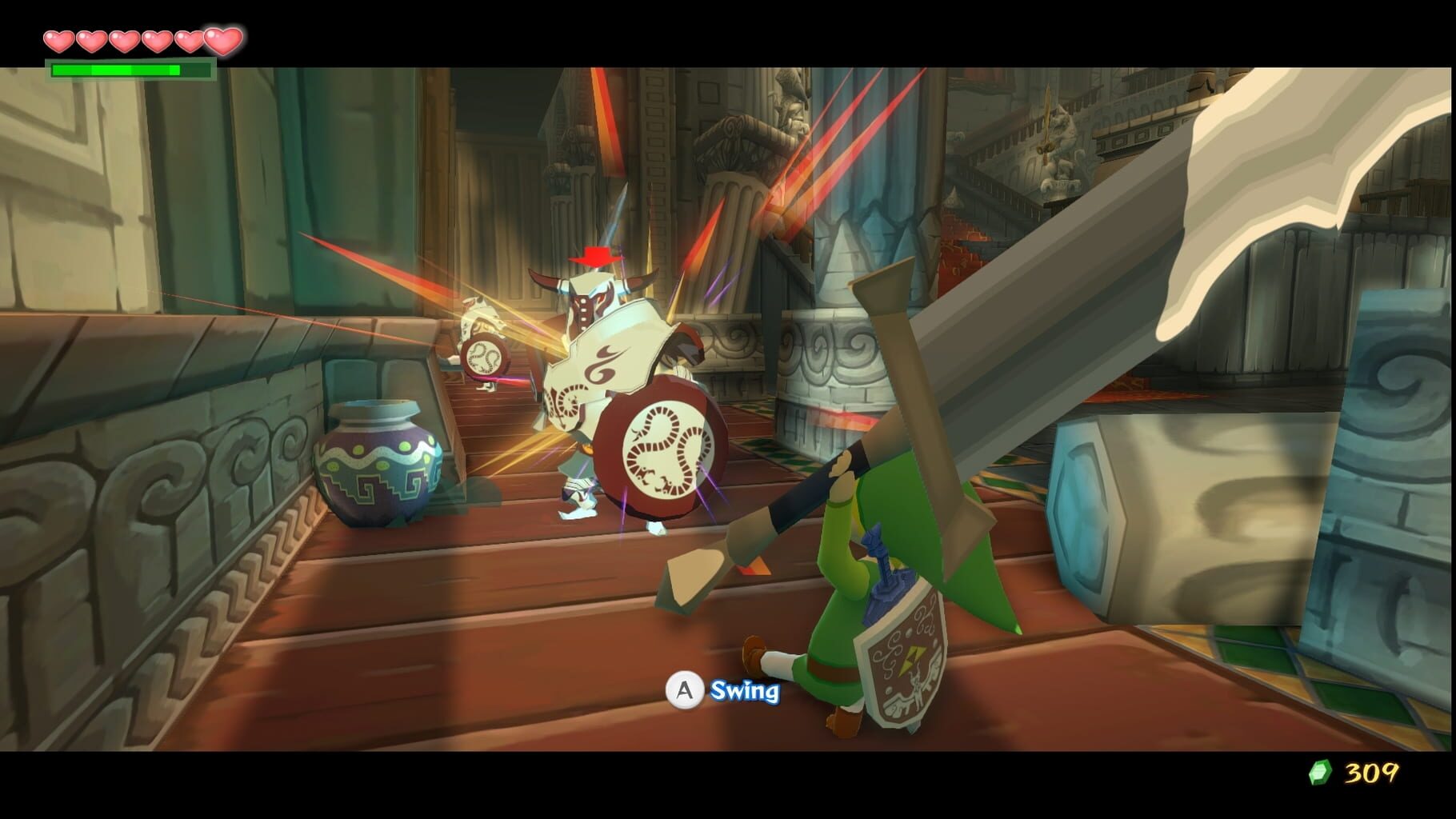 Captura de pantalla - The Legend of Zelda: The Wind Waker HD