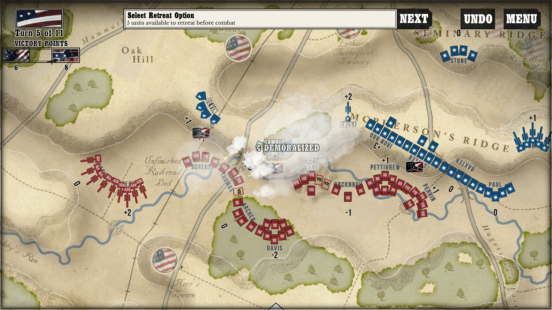 Gettysburg: the Tide Turns screenshot