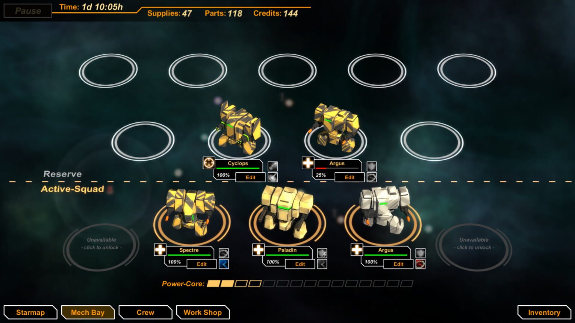 MechCorp - Screenshot