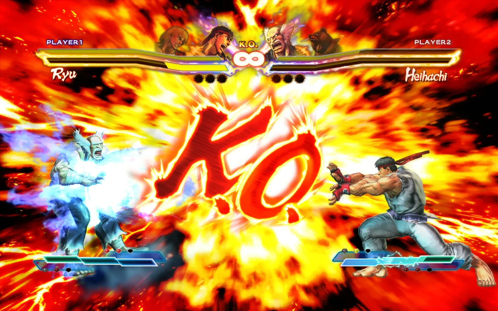 Captura de pantalla - Street Fighter X Tekken