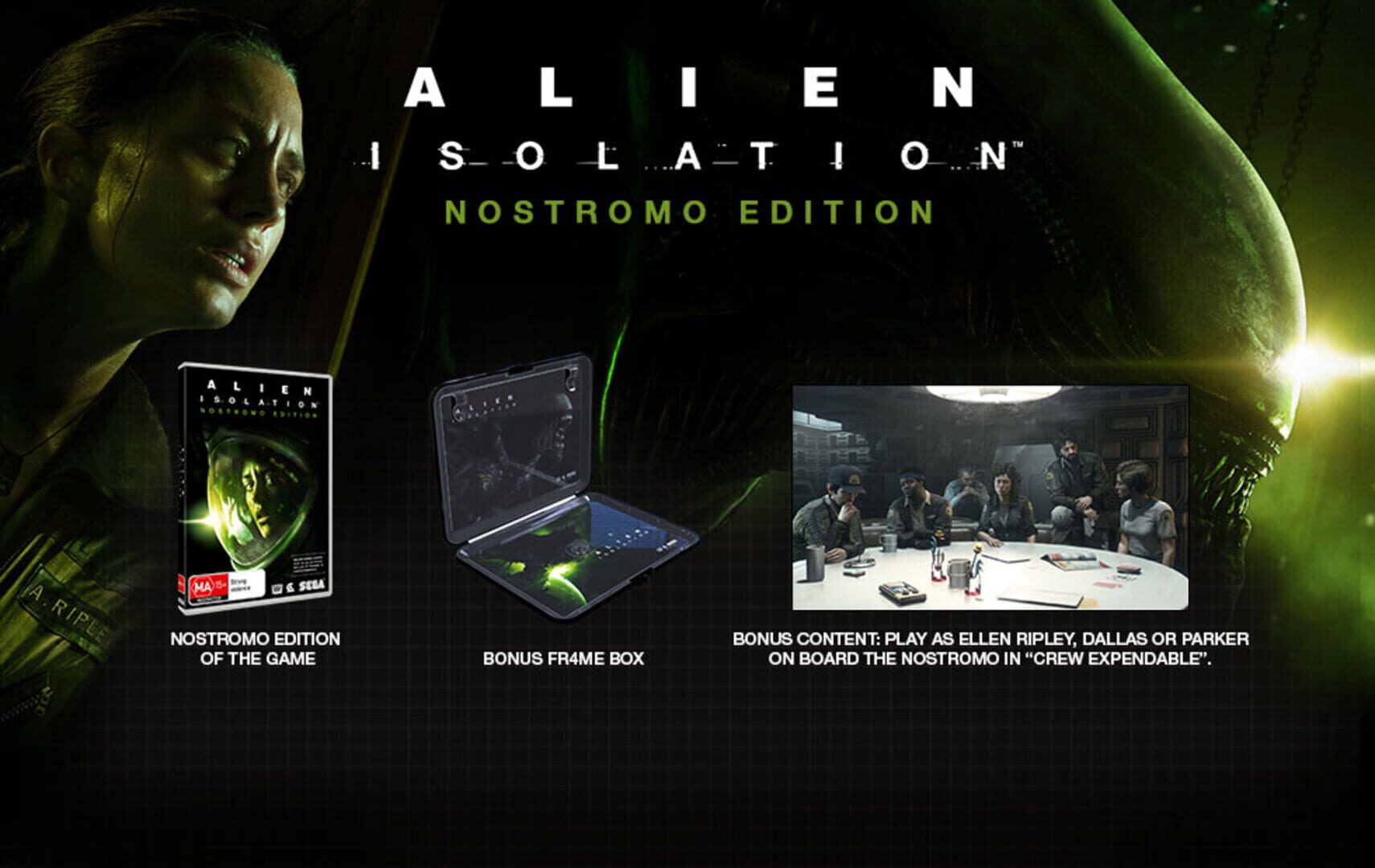 Captura de pantalla - Alien: Isolation - Nostromo Edition
