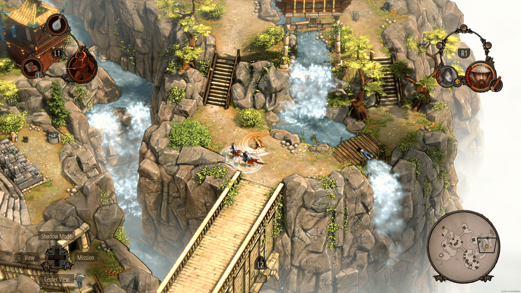 Shadow Tactics: Blades of the Shogun screenshot