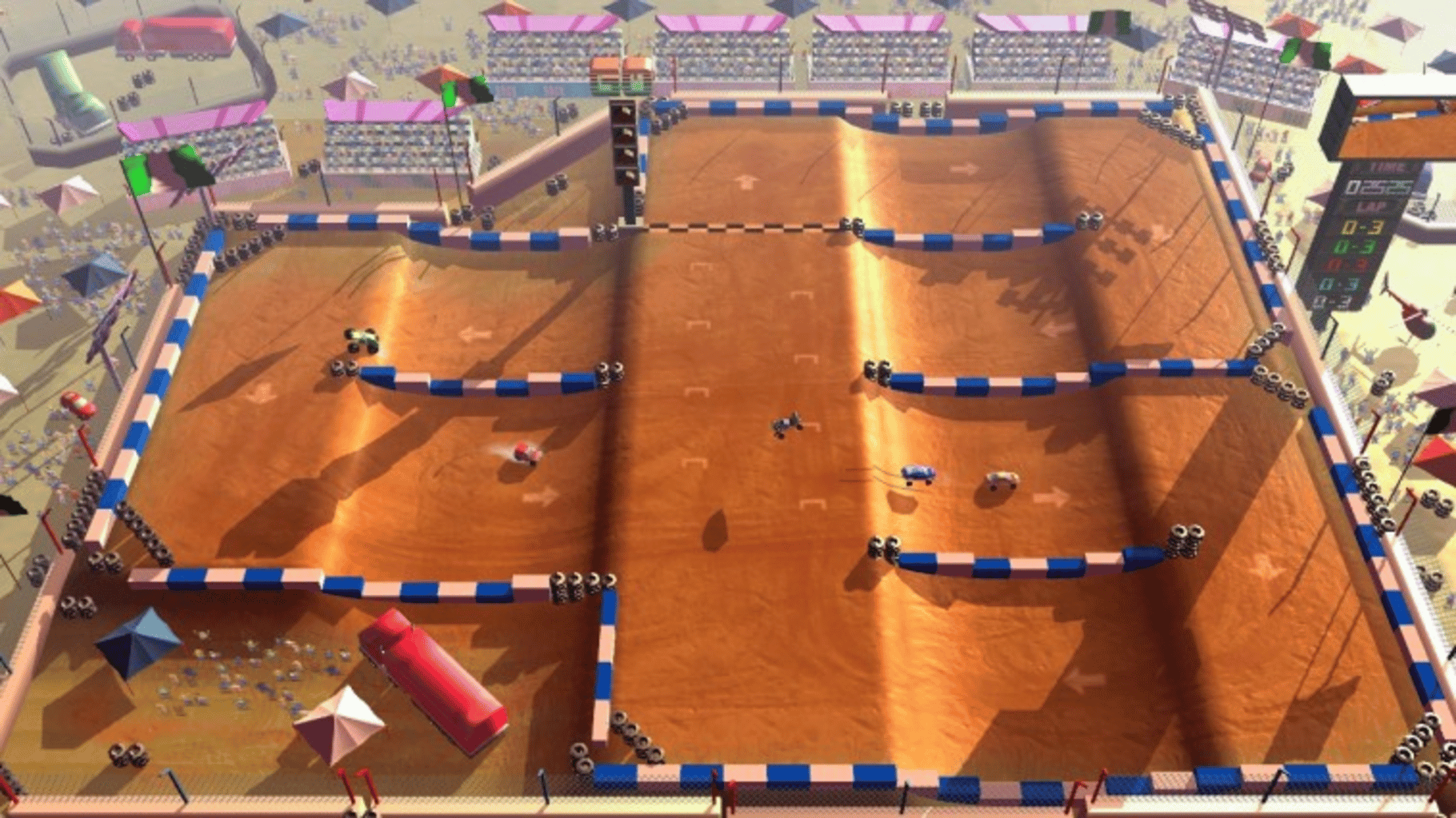 Rock 'N Racing Off Road DX screenshot