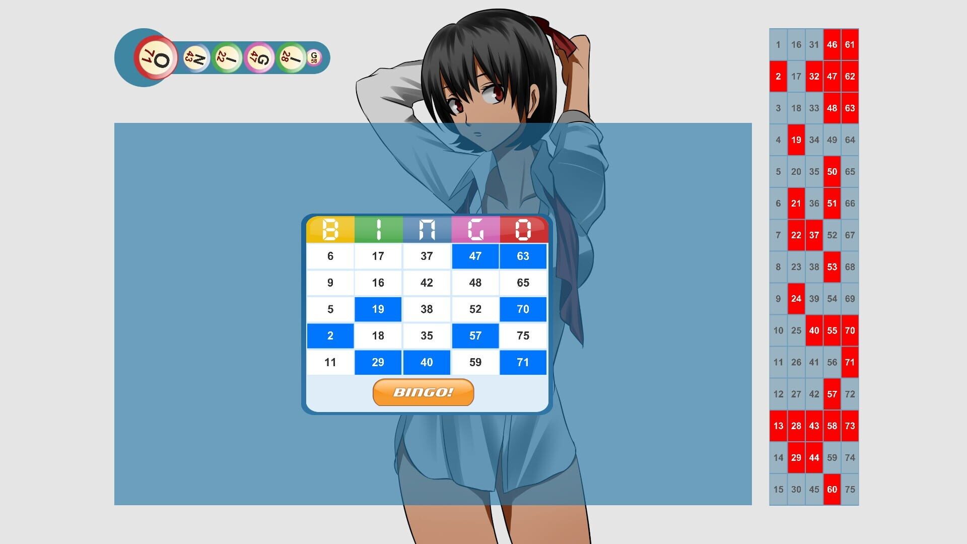 My Bingo - Screenshot