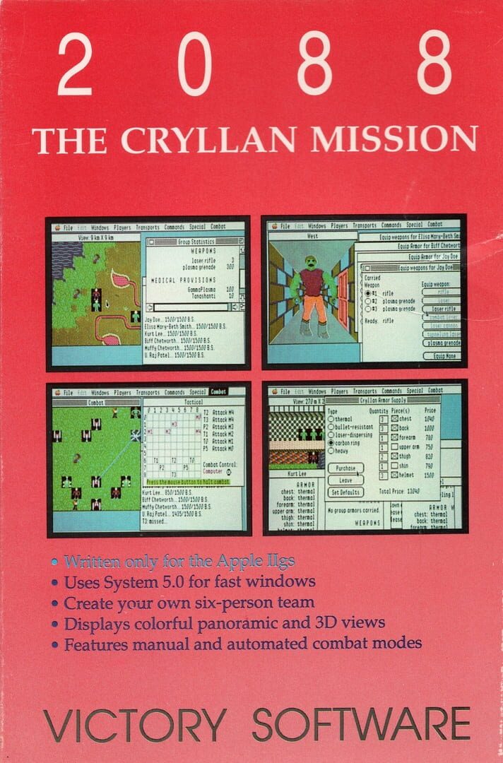 2088: The Cryllan Mission (1989)