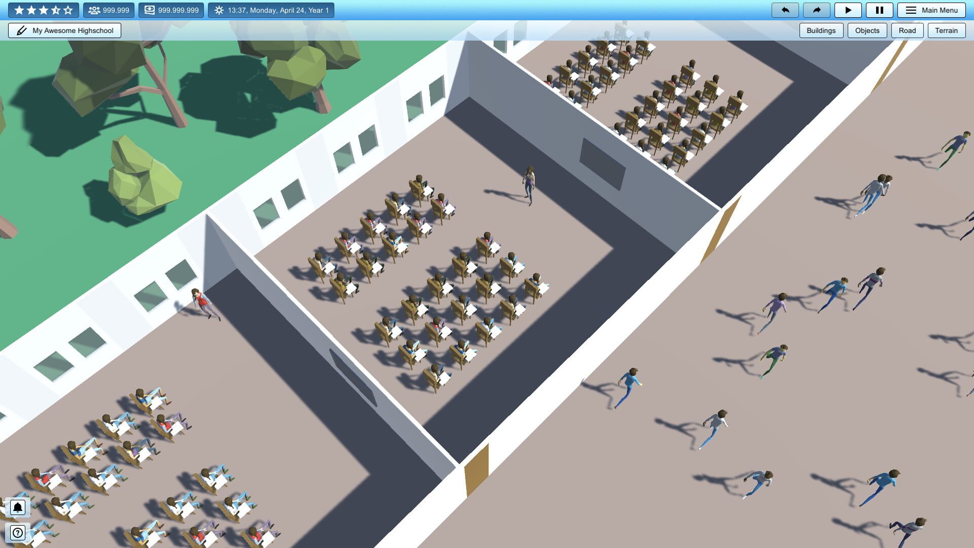 University Tycoon: 2019 - Screenshot