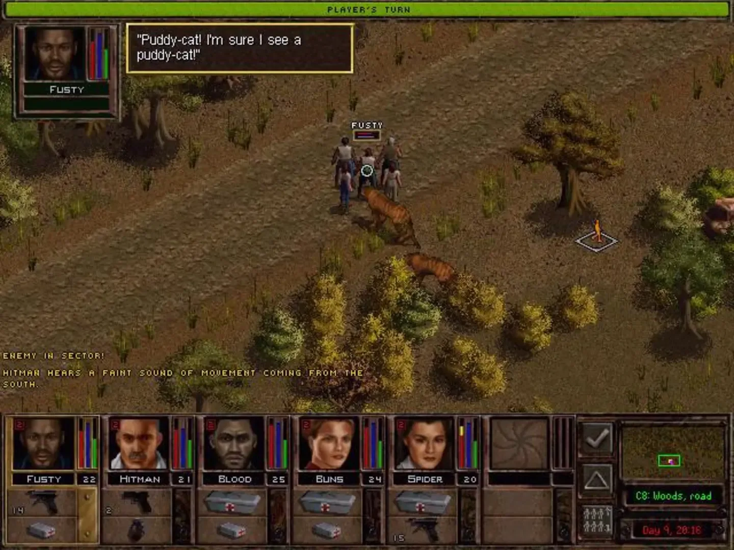 Captura de pantalla - Jagged Alliance 2