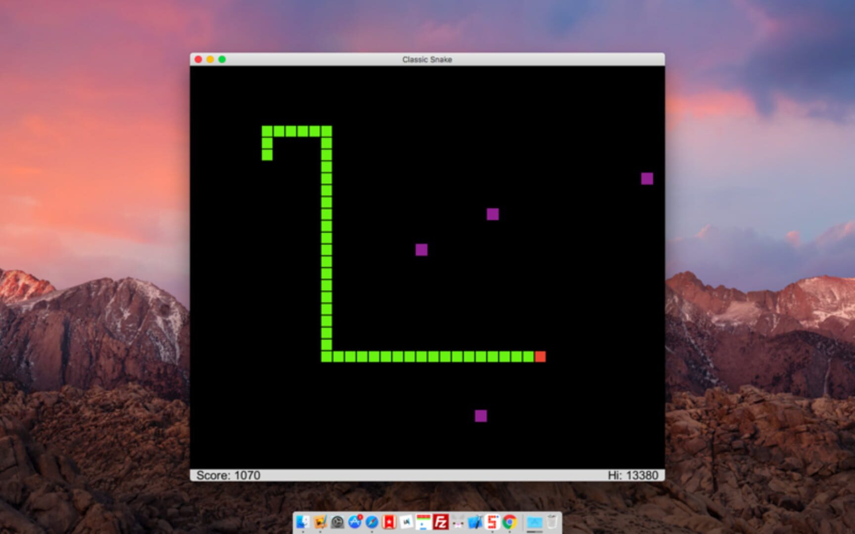 Classic Snake - Screenshot
